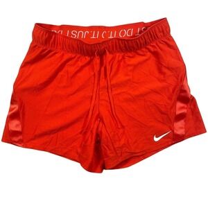 Nike Women's Orange Small Athletic Running Gym Shorts